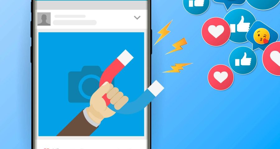 graphic showing Facebook Engagement