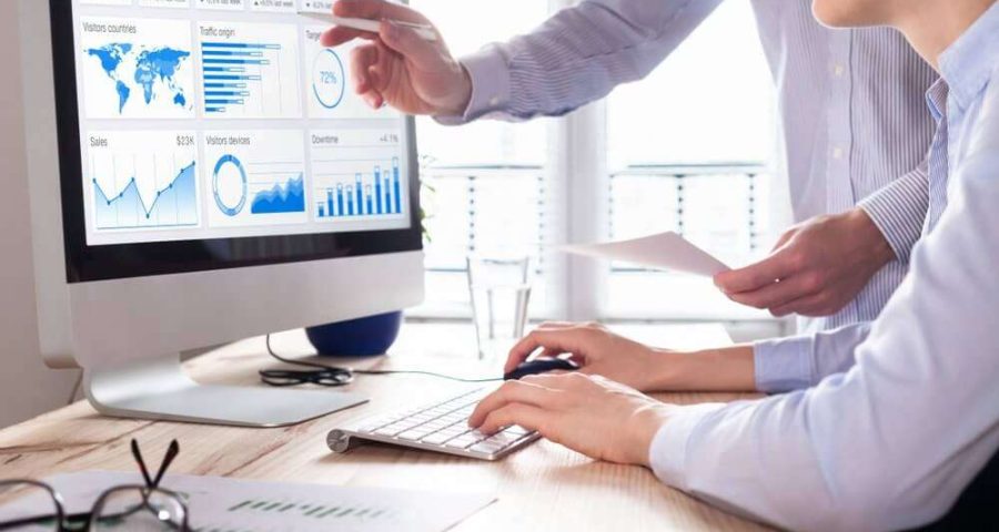 analyzing website metrics including bounce rate