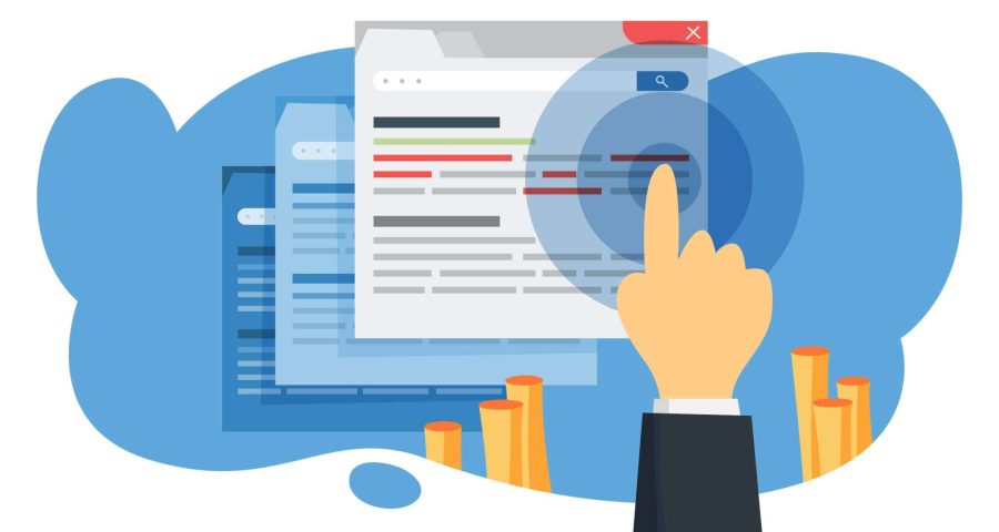 cartoon clicking on image