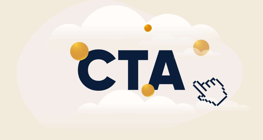 call to action being clicked