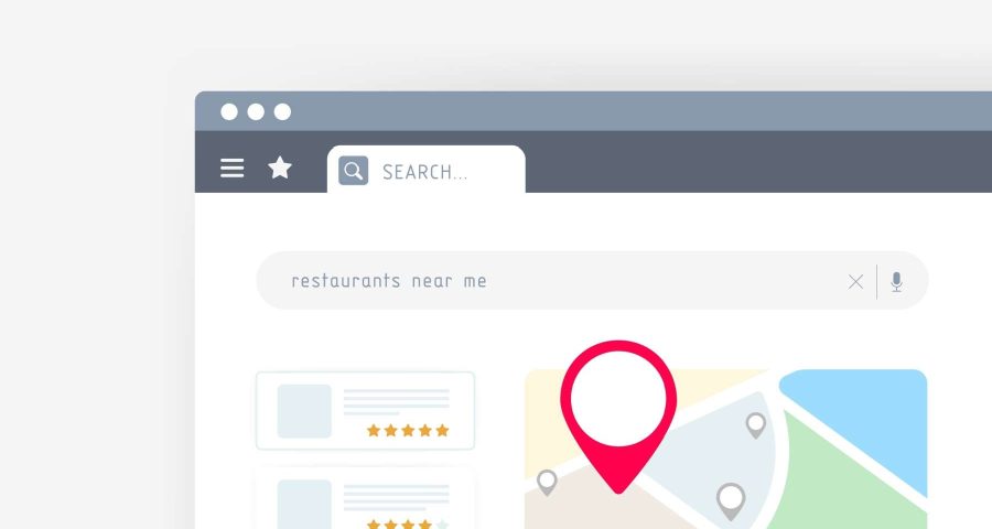 near me search in google maps locations for local businesses rankings with local seo strategies from google business profile and mobile optimization