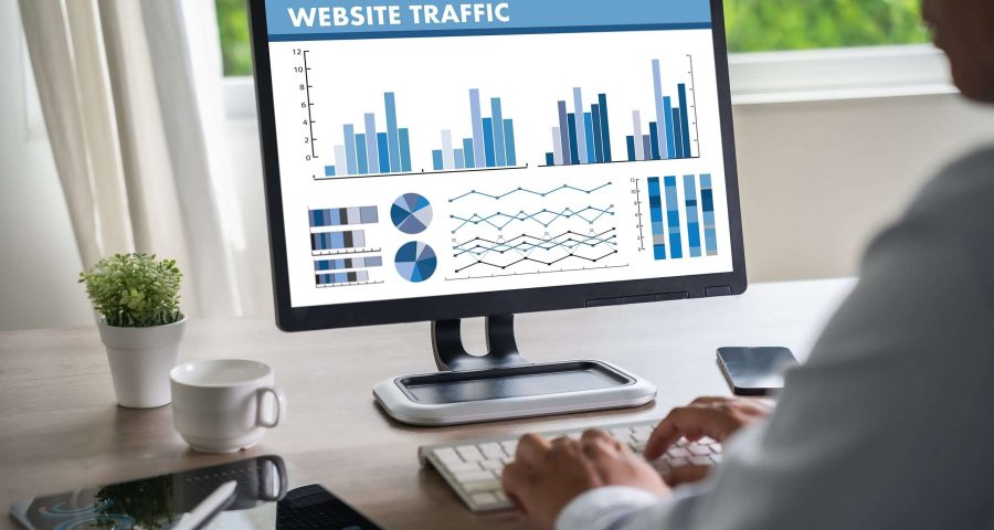 website analytic tracking on desktop