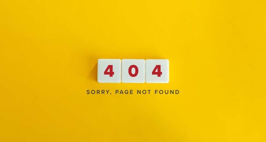 404,Error,Page,Not,Found,Concept.,Block,Letters,On,Bright