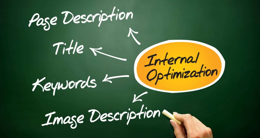Internal,Optimization,Of,Website's,Pages,(seo),,Business,Concept,On,Blackboard