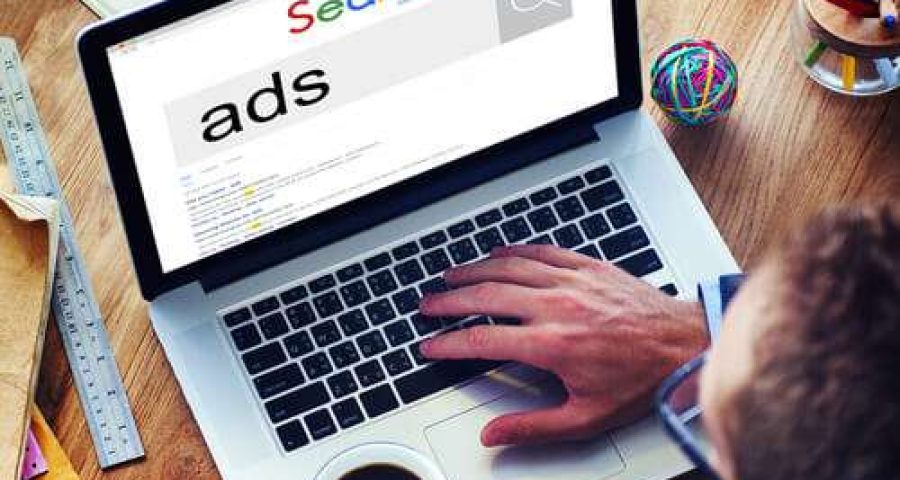 online ads appearing on search engine