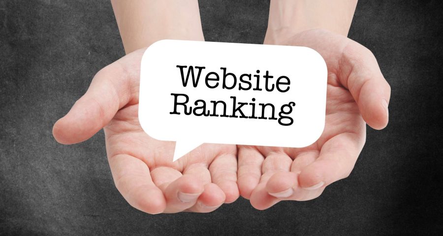 Website ranking spelled out
