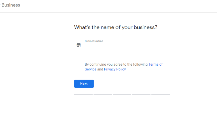 google my business login