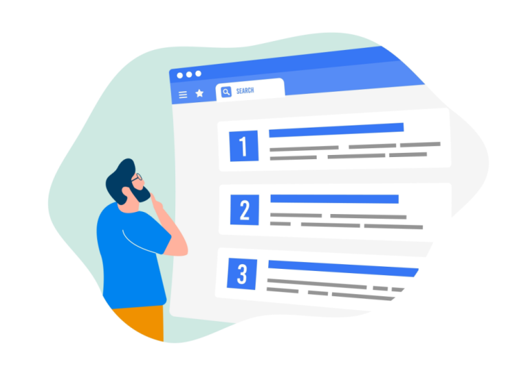 search results for google business looking for where they currently rank on first page to get to top search results to improve traffic and sales